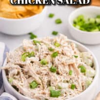 Classic Chicken Salad pin image.