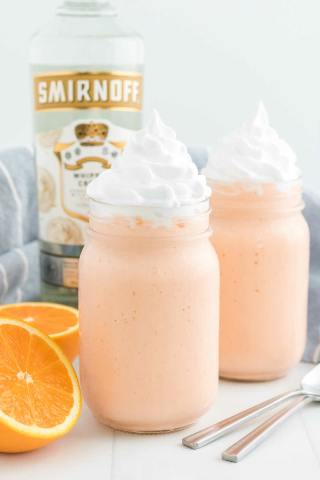 Screamsicle Shake for Halloween Drink