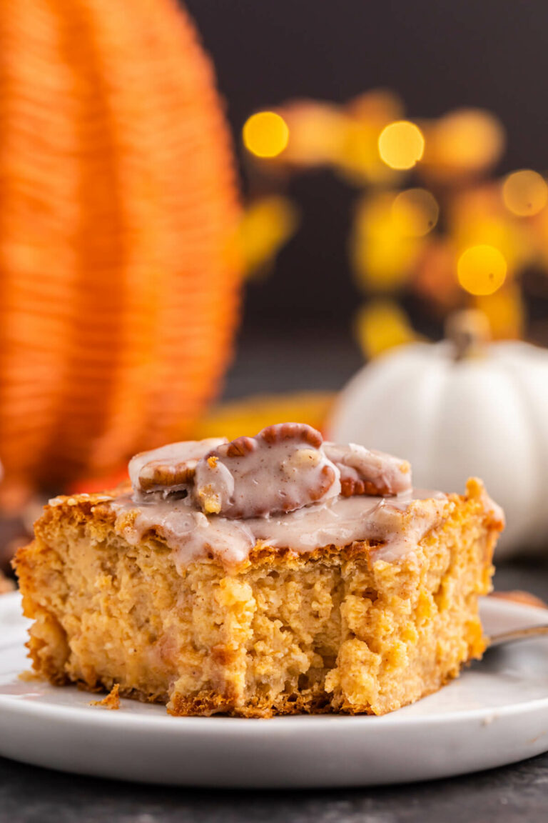 Pumpkin Cream Cheese Danish Bake