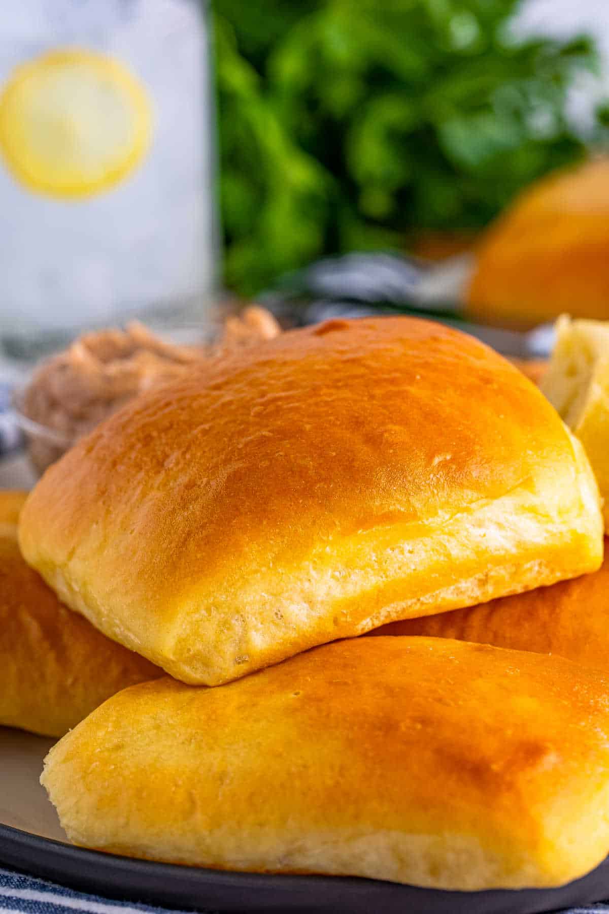 A pile of Texas Roadhouse rolls.