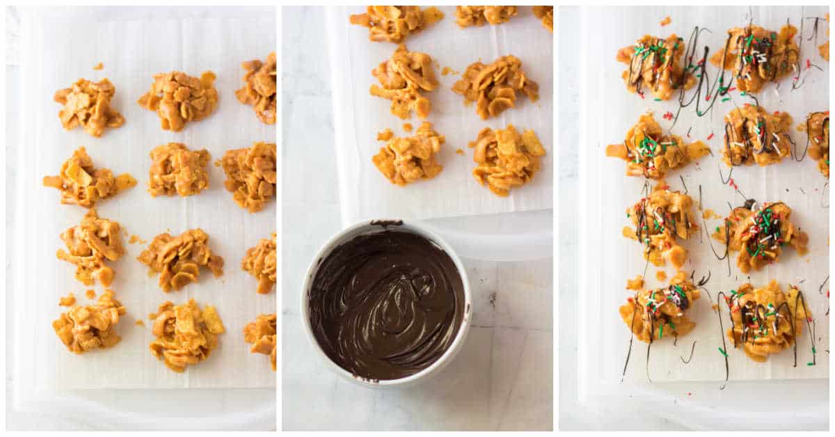Steps to make Frito Candy.