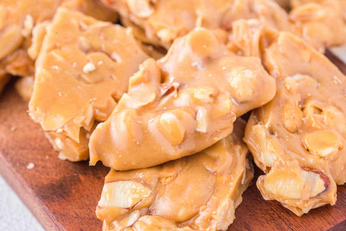 Easy Caramel Nut Brittle Simply Stacie