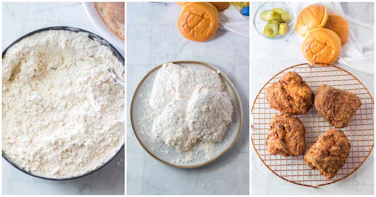 Steps to make Copycat Popeye's Chicken Sandwich.