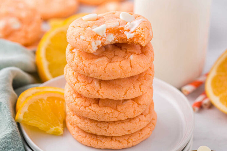 A stack of cookies.