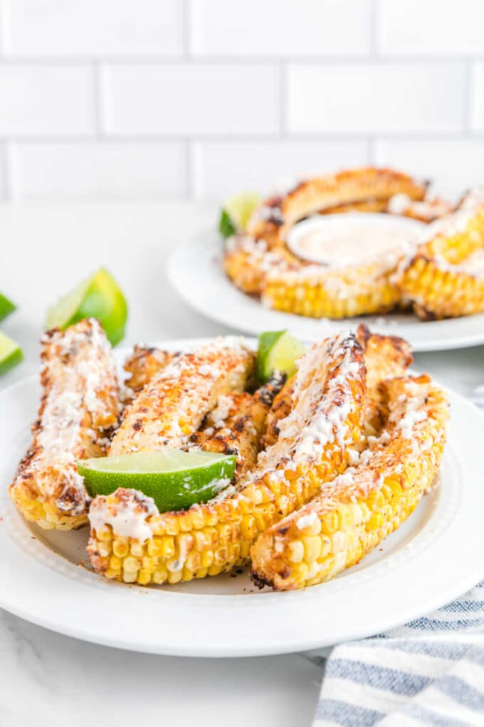 Fly Corn Rib Best Air Fryer Corn Ribs Recipe - Simply Stacie