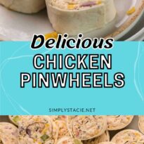 Chicken pinwheels pin image.