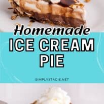 Ice cream pie pin image.