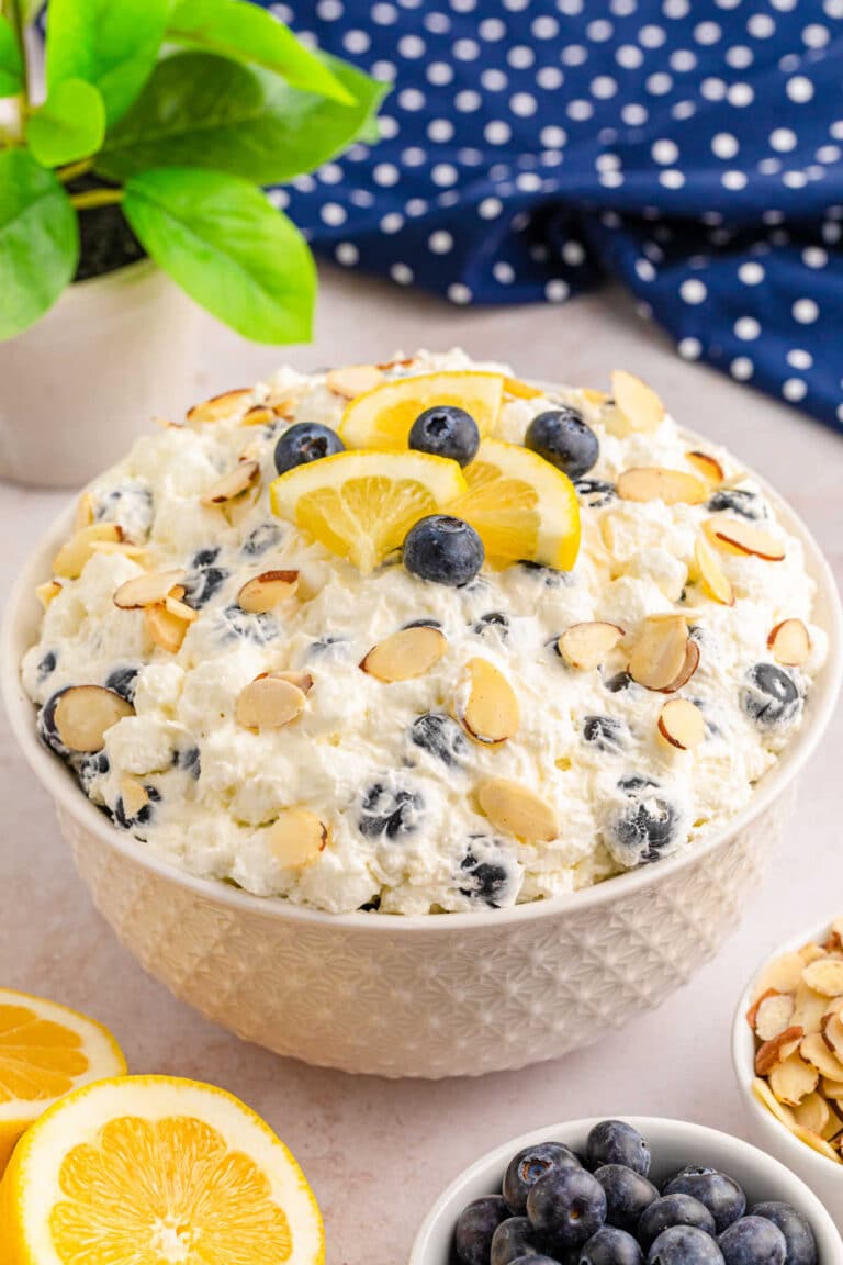 Lemon Blueberry Fluff