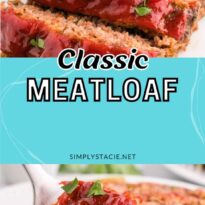 Classic meatloaf pin collage.