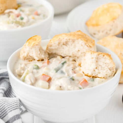 Easy Chicken Pot Pie Soup Recipe - Simply Stacie