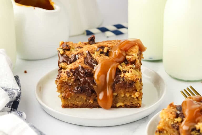 Brown Butter Caramel Blondies