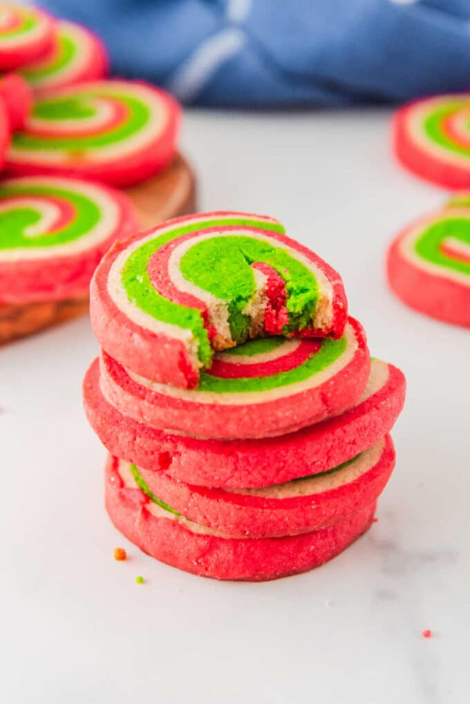 Easy Christmas Pinwheel Cookies Recipe - Simply Stacie