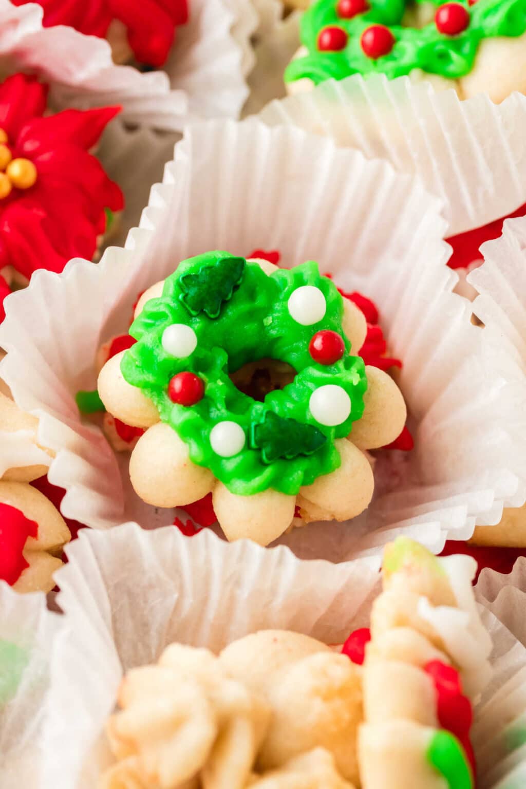 Classic Christmas Spritz Cookies Recipe - Simply Stacie