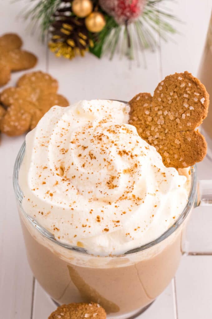 Best Homemade Gingerbread Eggnog Recipe - Simply Stacie
