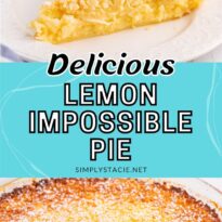 Lemon impossible pie pin image.