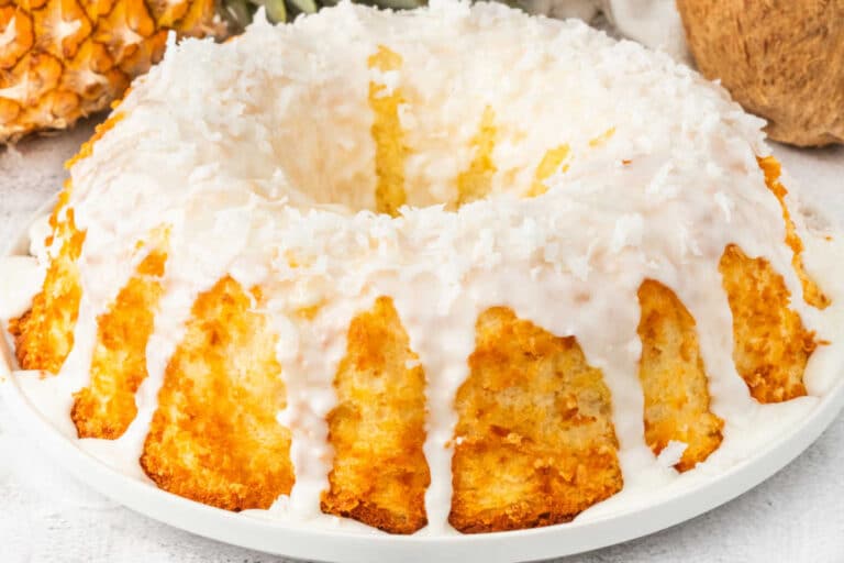 Pineapple Coconut Bundt Cake