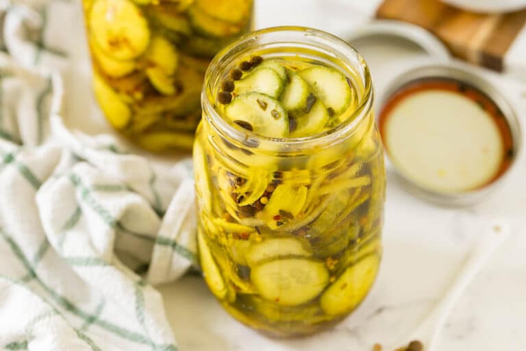 Refrigerator Bread and Butter Pickles