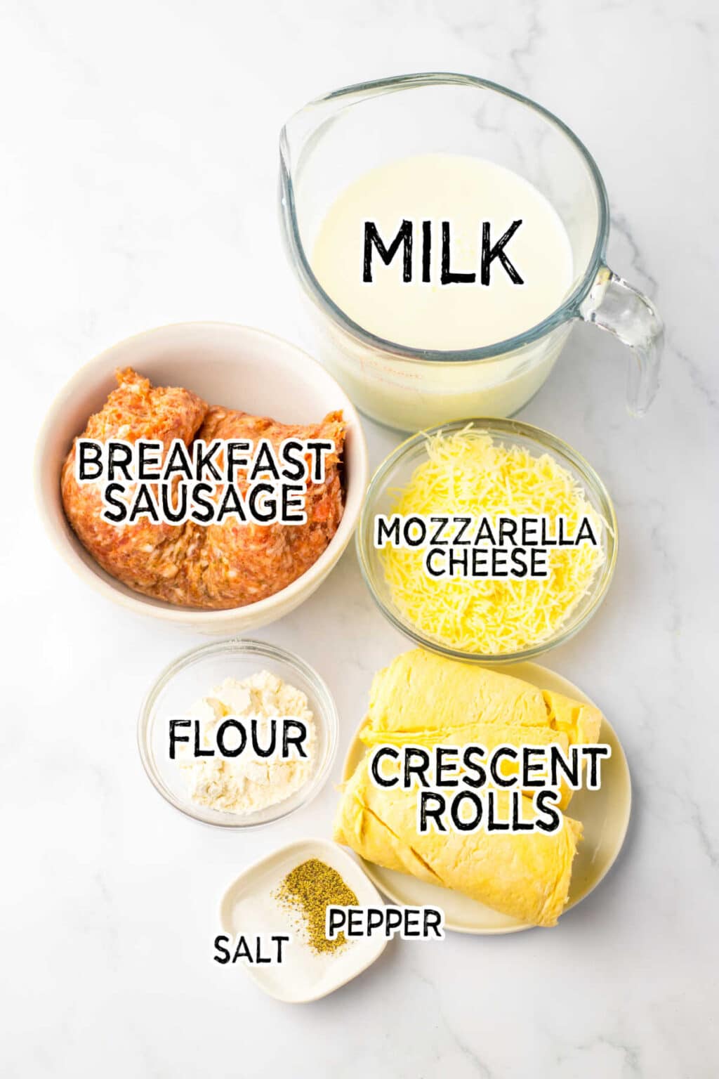School Breakfast Pizza Recipe {Sausage & Gravy} Simply Stacie