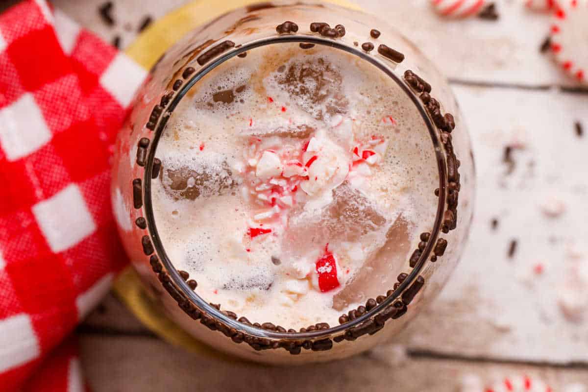 Boozy Peppermint Mocha
