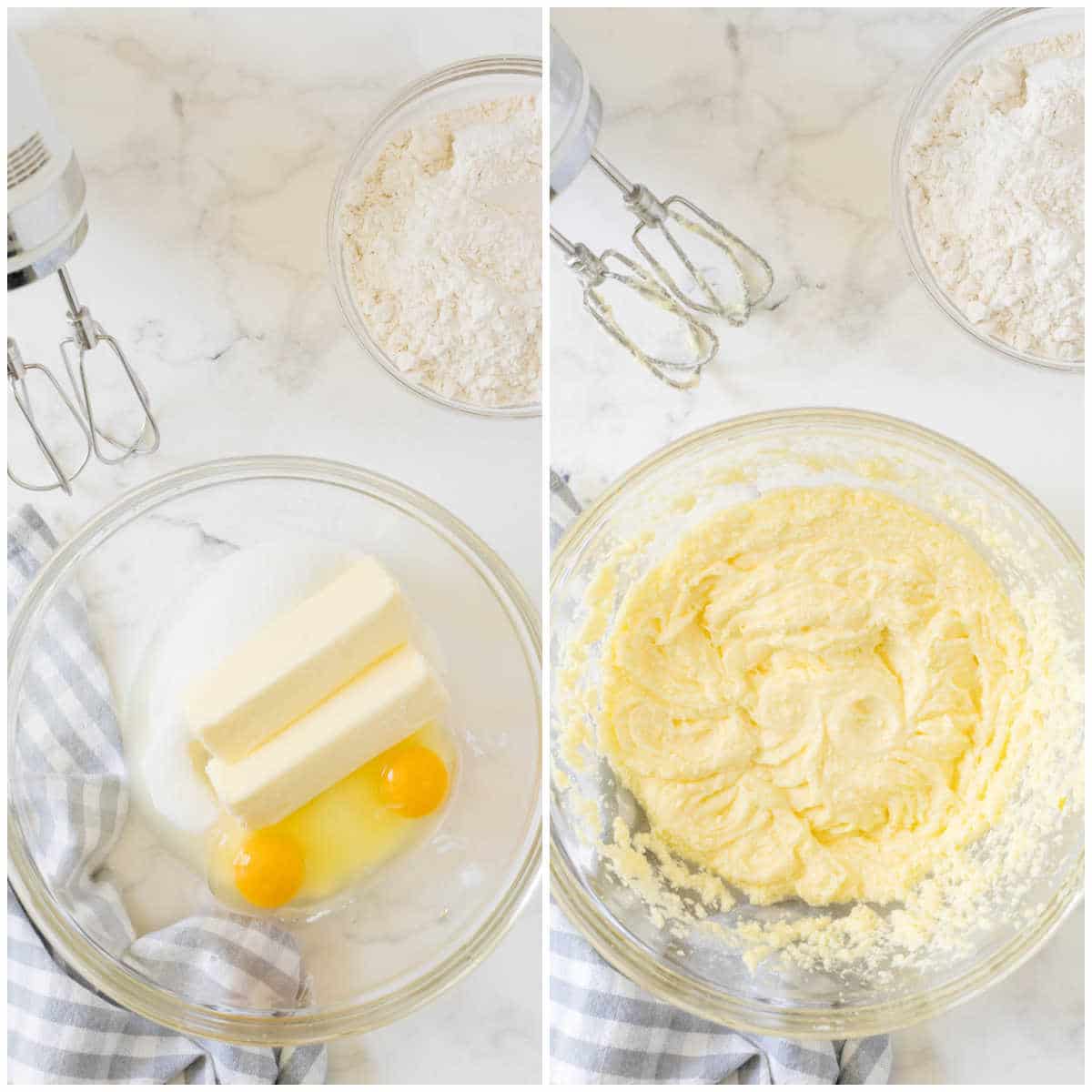 Steps to make lemonade cookies.