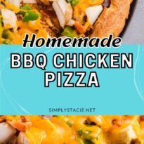 BBQ Chicken Pizza pin.