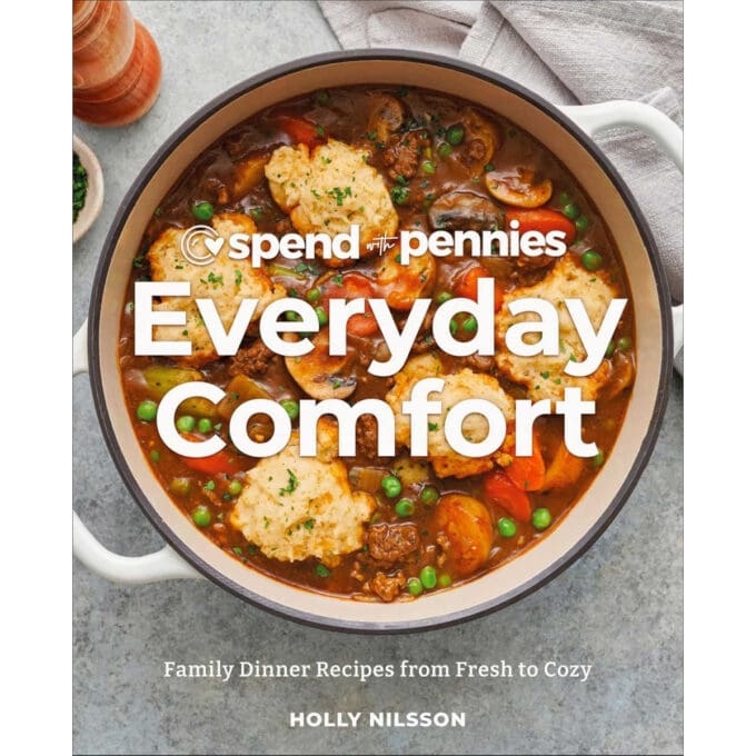 Everyday Comfort cookbook cover.
