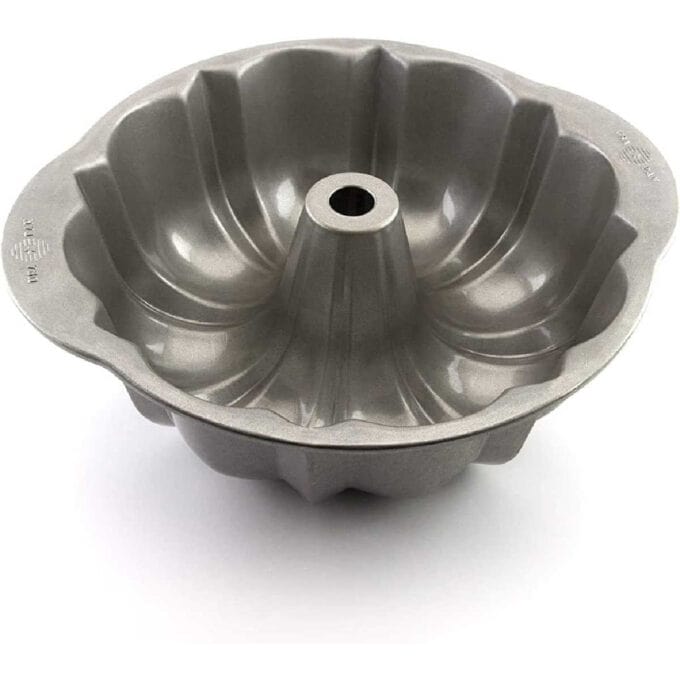 Fluted tube cake pan.