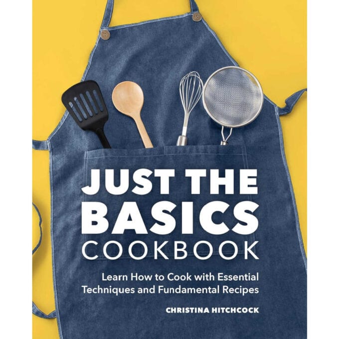 Just the Basics Cookbook cover.