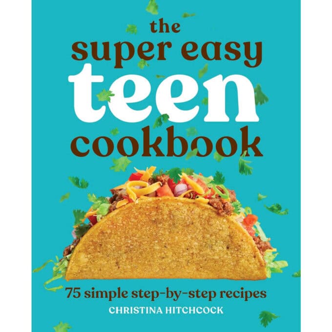 The Super Easy Teen Cookbook cover.