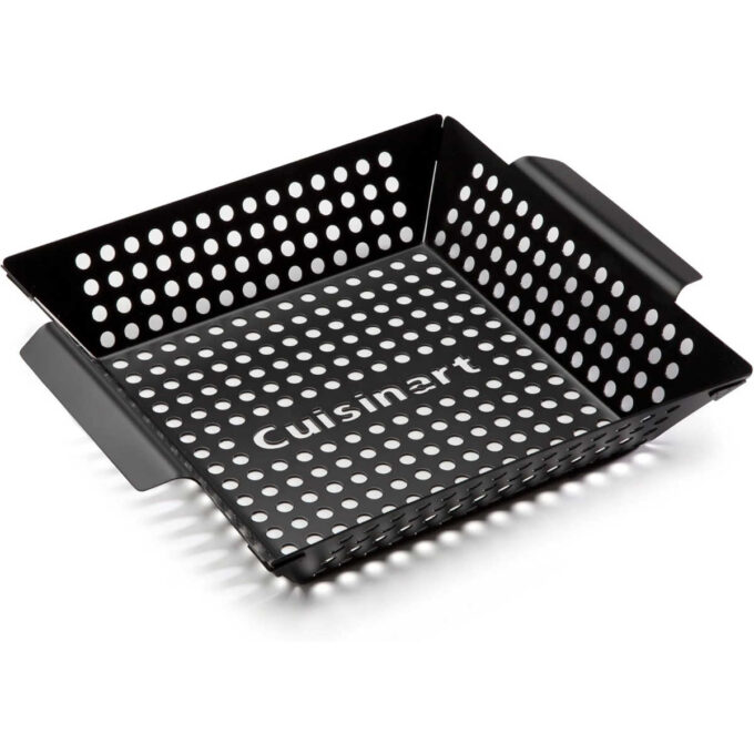 Grill wok.