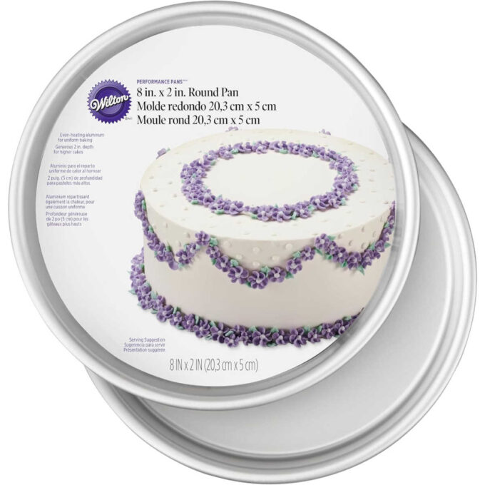 8 inch round cake pans.