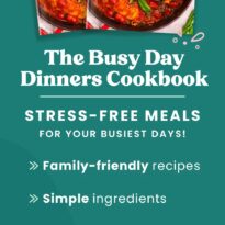 Cookbook ad.
