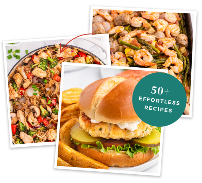 50+ Effortless recipes.