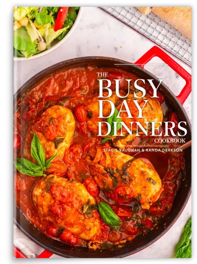 The Busy Day Dinners cookbook.