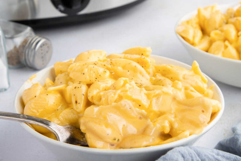 The recipe on a plate with a fork.