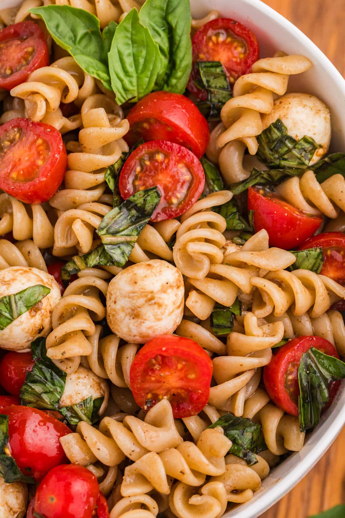Close up of the recipe in a bowl.