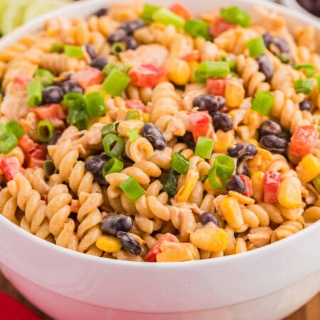 The recipe in a white bowl.