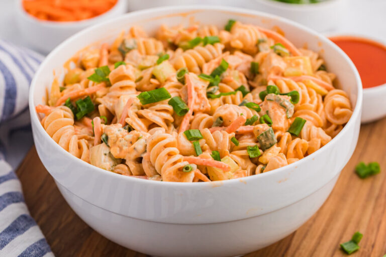 The recipe in a white bowl.