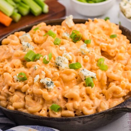 The recipe in a pan.