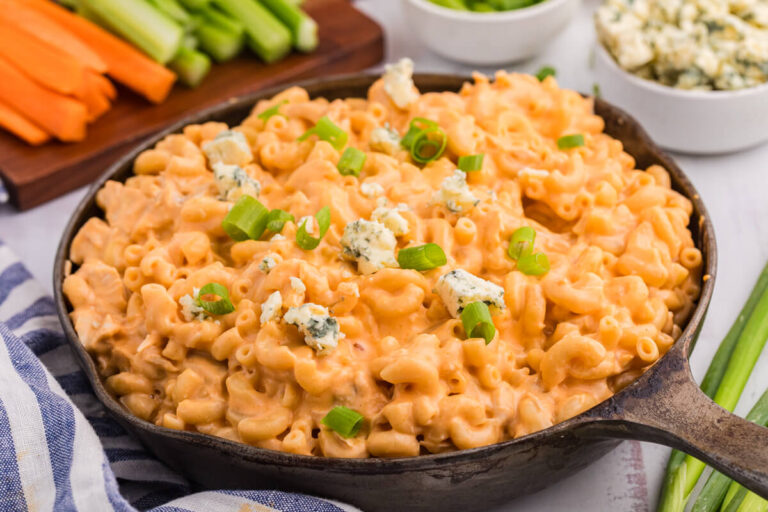 The recipe in a pan.