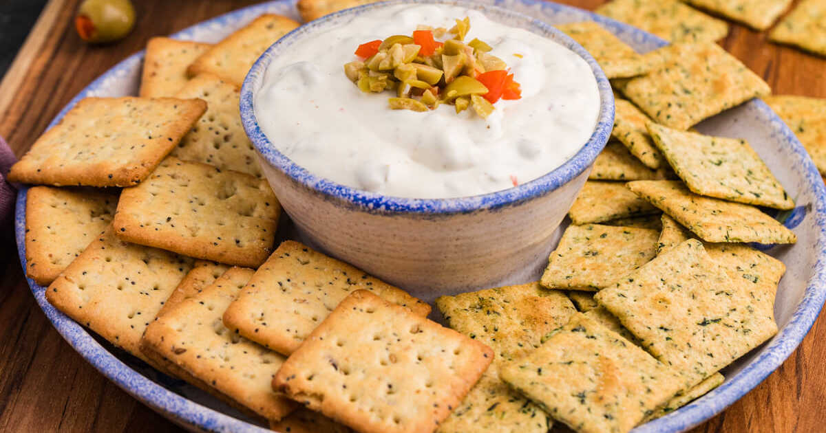 Creamy Olive Dip